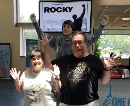 Rocky and Us!