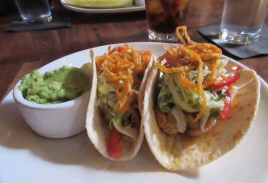 shrimp tacos!