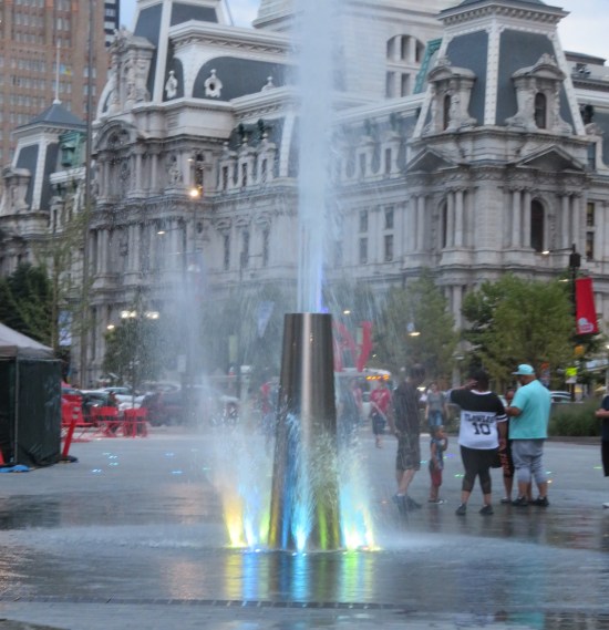Love Park Fountain!