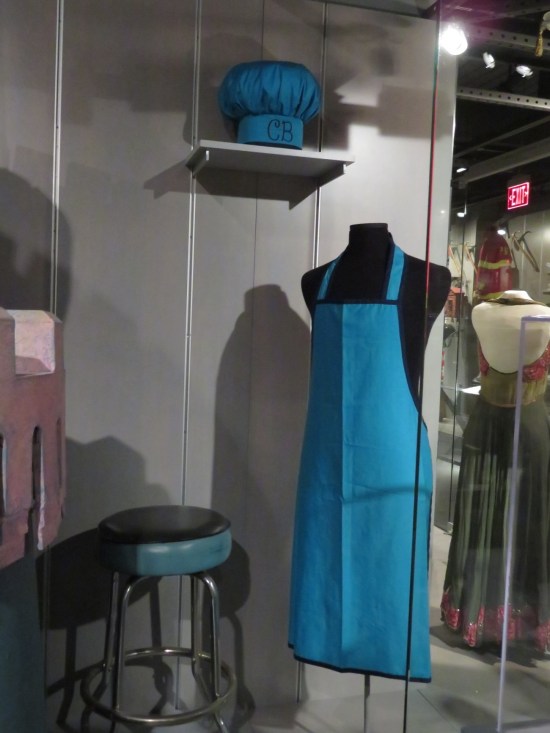 chef brockett's hat and apron!