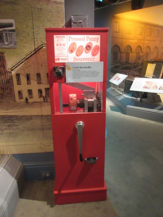 smashed penny machine!