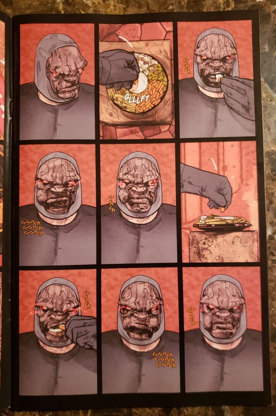 Darkseid Eats!