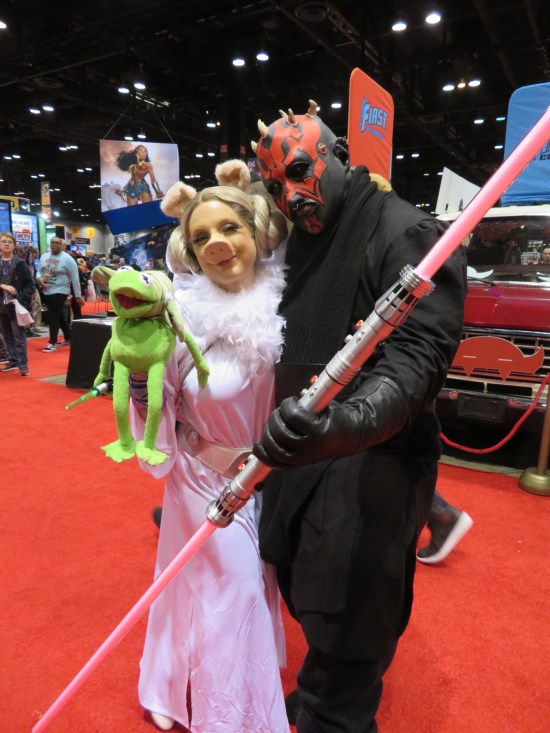Miss Piggy and Darth Maul!