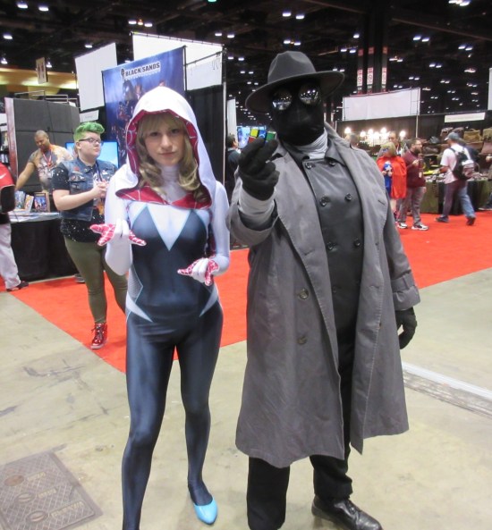 Spider-Gwen and Spider-Man Noir!