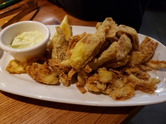 Artichoke Fritters!