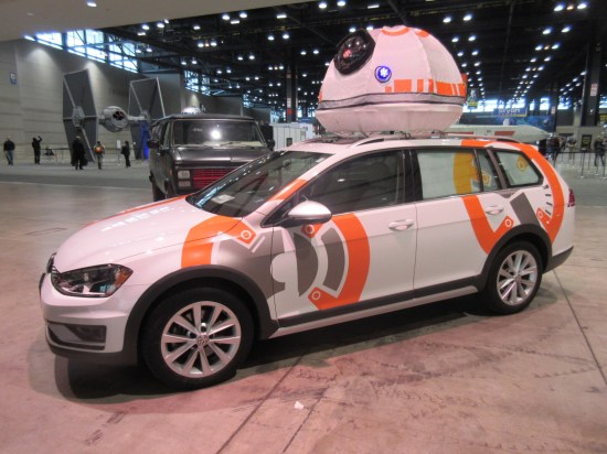 BB-8 VW wagon!