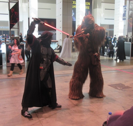 Darth Revan v Chewbacca!
