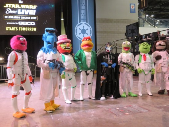 Gonzo Vader and Muppet-troopers!