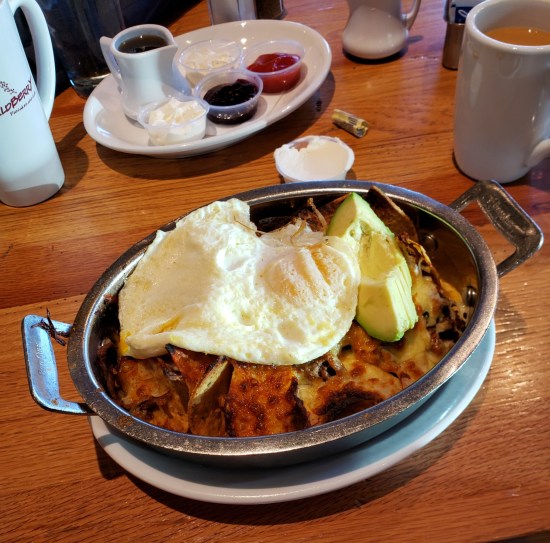 Barbacoa Chilaquiles!