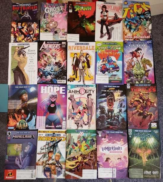 Free Comic Book Day 2019!