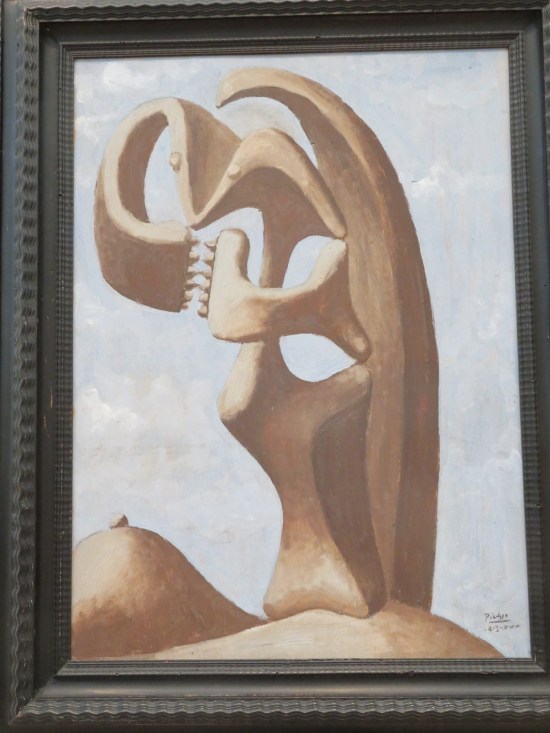 Abstraction Background with Blue Cloudy Sky!