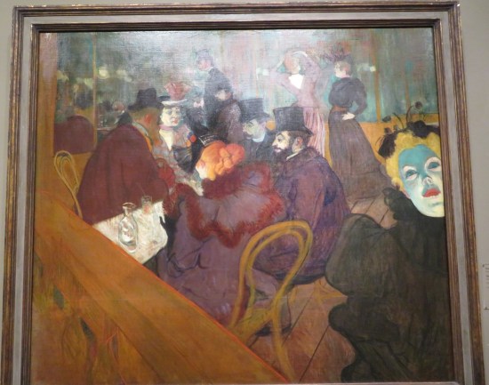 At the Moulin Rouge!