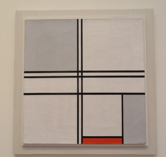 Composition (No. 1) Gray-Red!