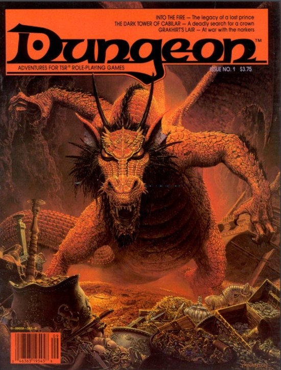 Dungeon #1 cover!