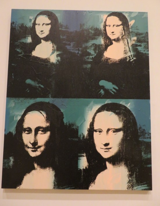 Four Mona Lisas!