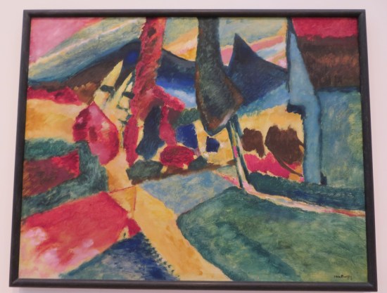 Landscape with Two Poplars!