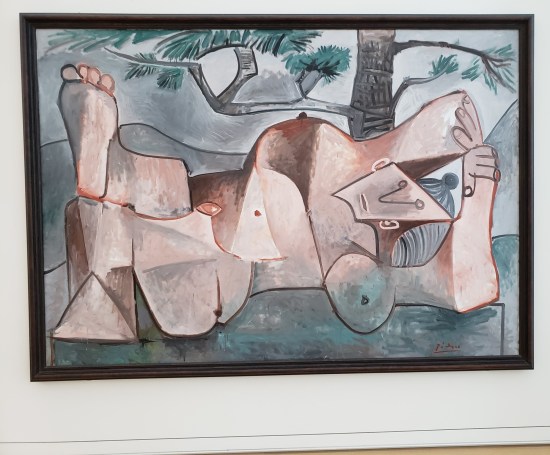 Nude under a Pine Tree!