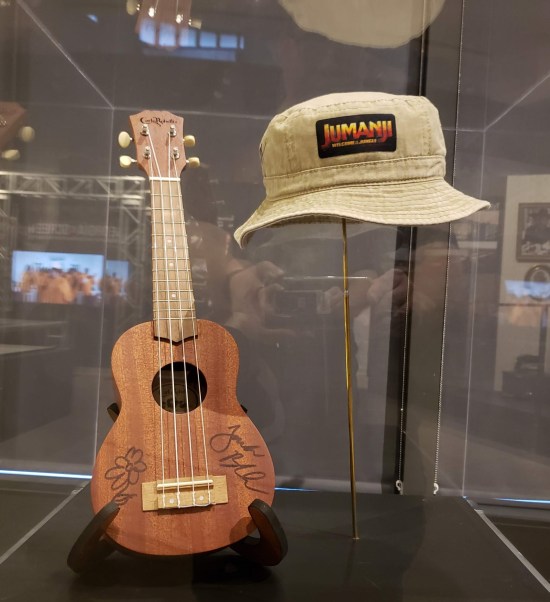 Black Ukulele Hart Hat Jumanji