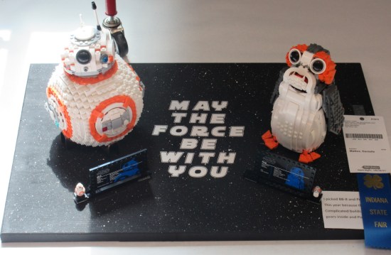 Lego BB-8 and Porg!