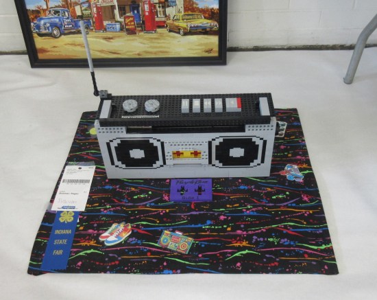 Lego boombox!