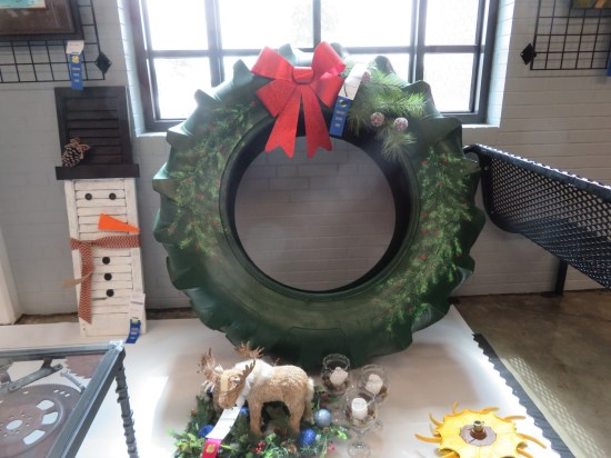 tractor tire wreath!
