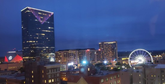 Atlanta skyline night!