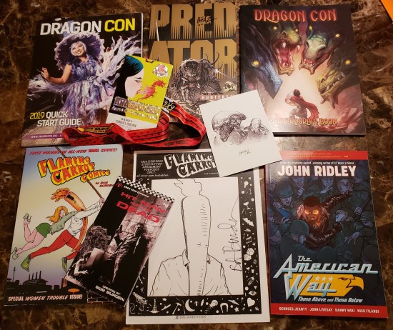 comics loot!