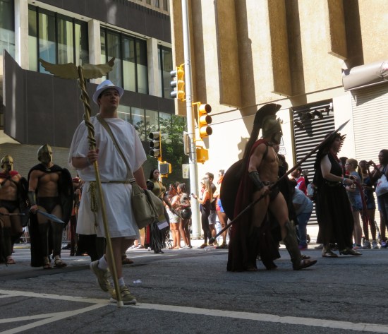 Hermes and Spartans!