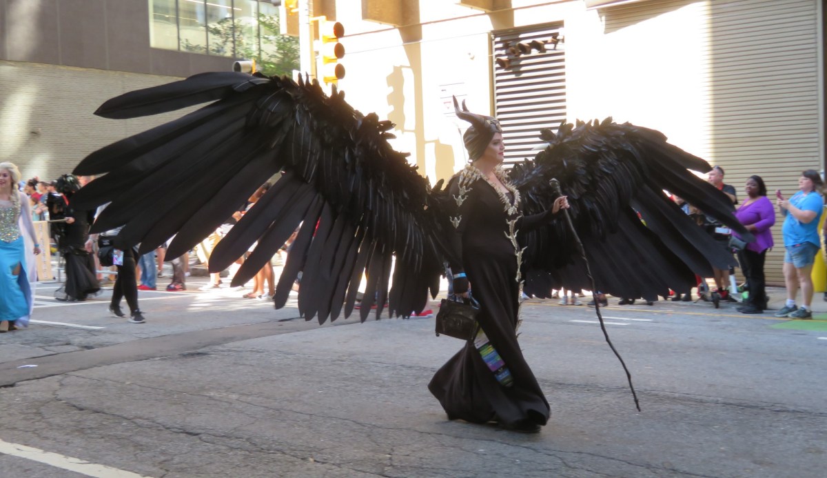 Maleficent with wings!