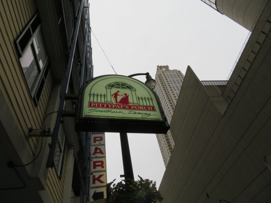 Pittypat's Porch sign!