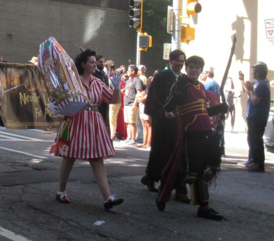 popcorn lady and Harry Potter Quidditch!