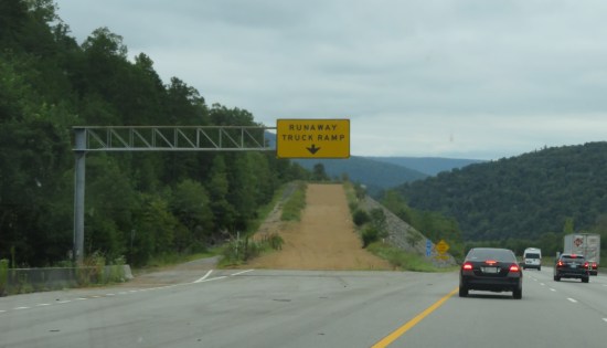 runaway truck ramp!