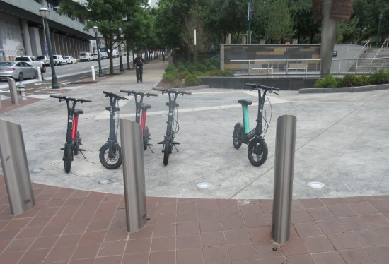 scooters everywhere!