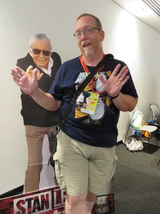 Stan Lee standee and me!