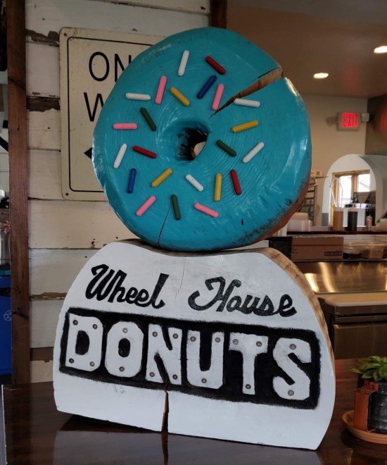 Wheel House counter donut!