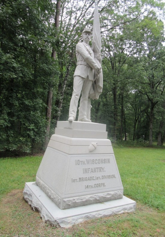 Wisconsin flag bearer!