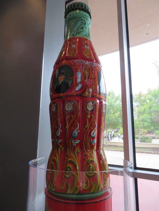 big Coke art bottle!