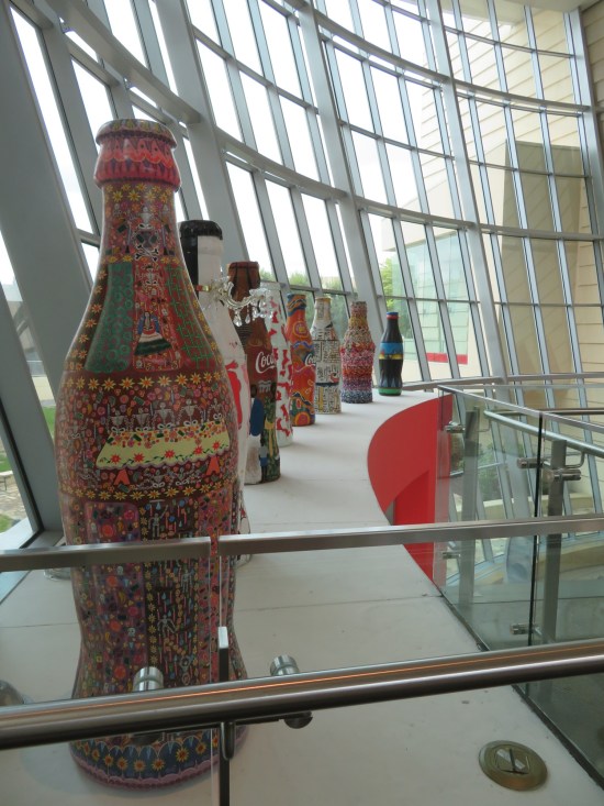 Coke art bottles line!