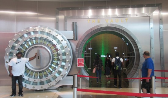 Coke outer vault door!