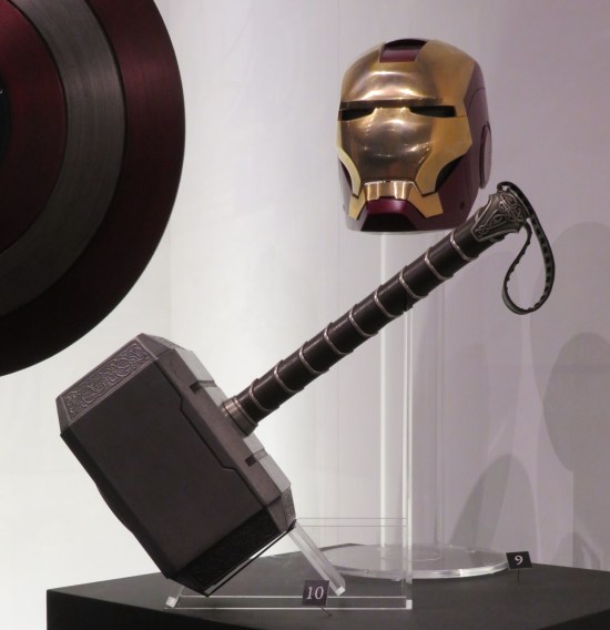 Iron Man and Mjolnir!