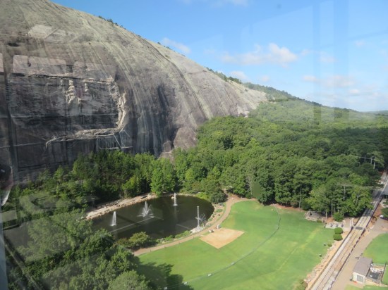 Stone Mountain fountains!