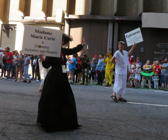 Curie and Epicurus!