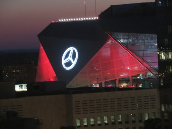 Mercedes Benz Stadium!