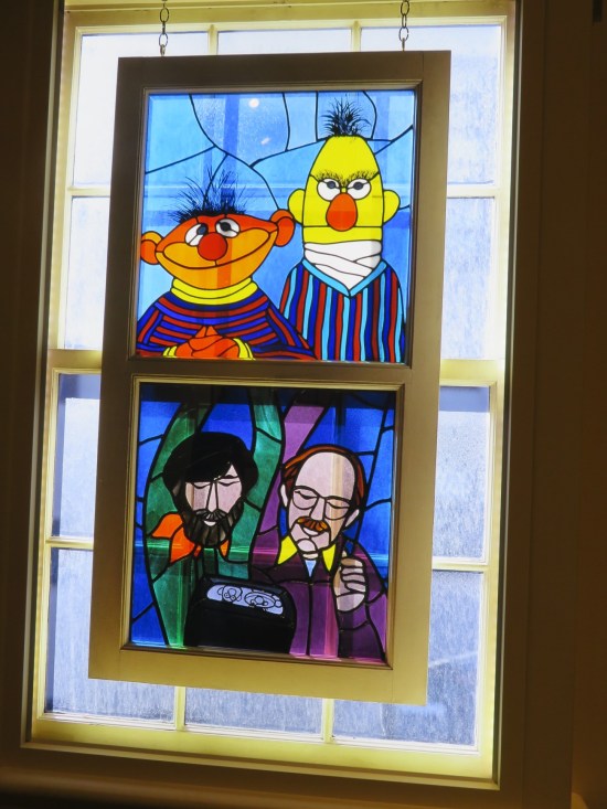 Muppet stained glass!