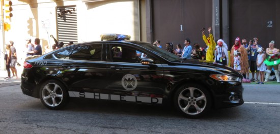 SHIELD car!