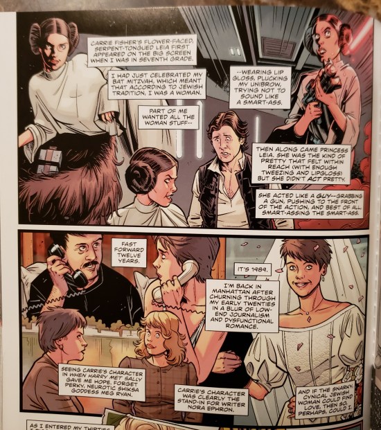 Carrie Fisher comics!