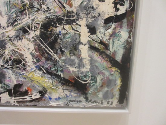 Pollock's signature!