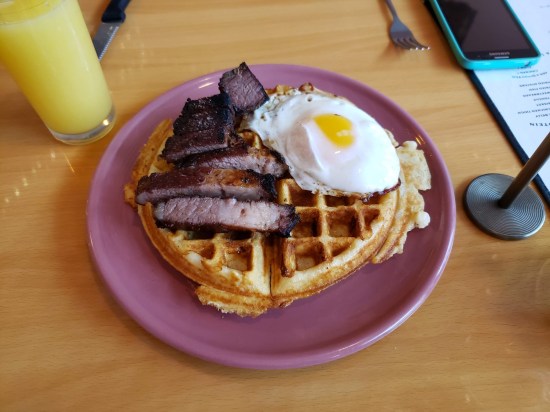 Brisket and Waffles!