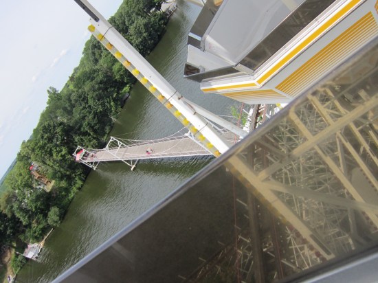 Ferris Wheel View Lake Shafer!