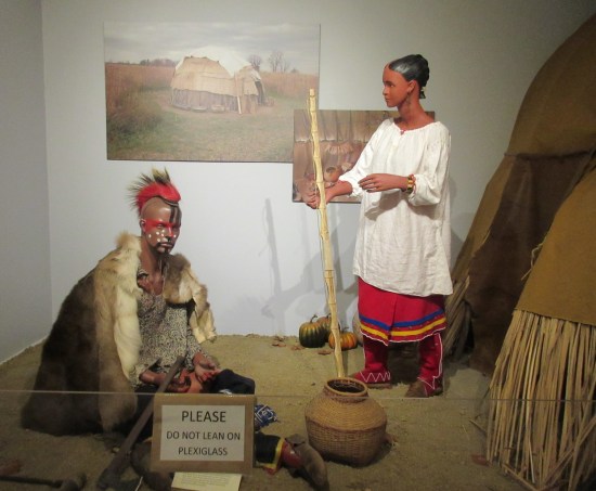 Prophetstown Shawnee diorama.